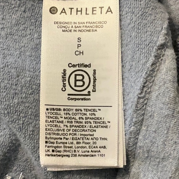 Athleta clarity V‎ Sweater size S Oversized - Picture 8 of 8